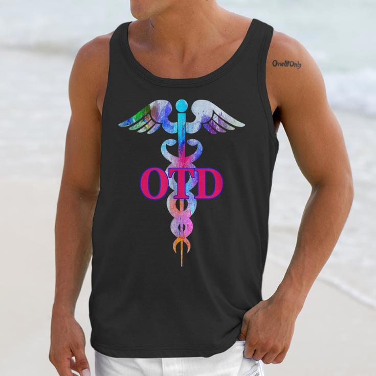 Doctor Of Occupational Therapy OTD Caduceus Graduation Unisex Tank Top