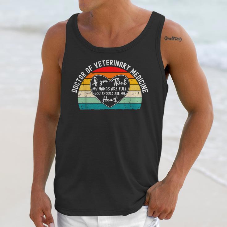 Doctor Of Veterinary Medicine DVM Graduation Appreciation Unisex Tank Top