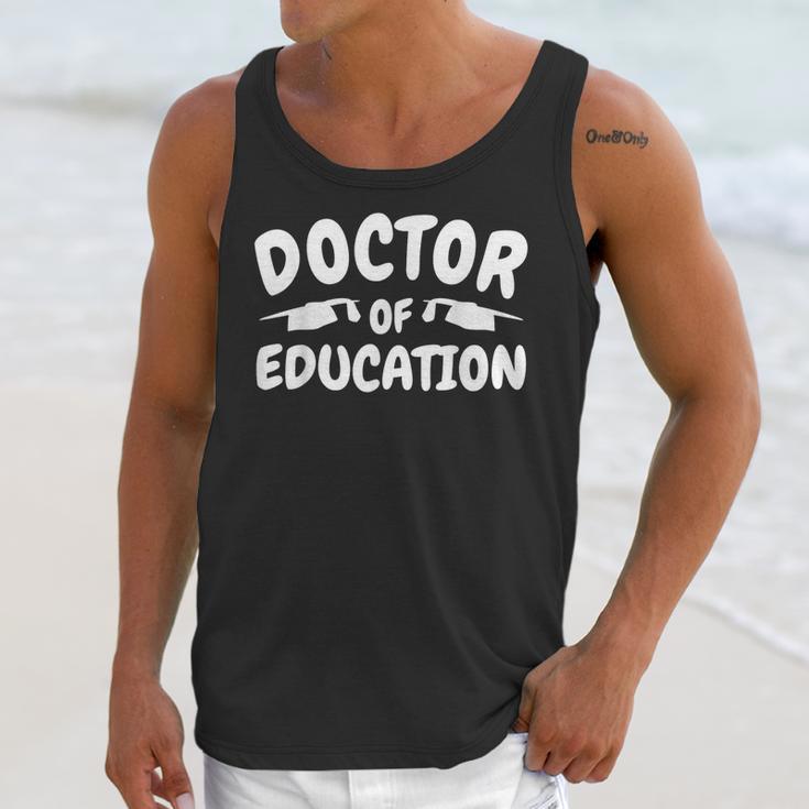 Doctorate Of Education Education Phd Gifts Graduation Gift Unisex Tank Top