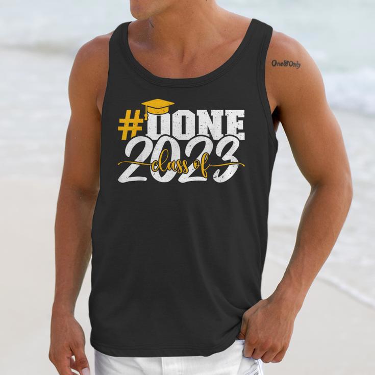 Done Class Of 2023 Graduation For Her Him Grad Seniors 2023 Unisex Tank Top