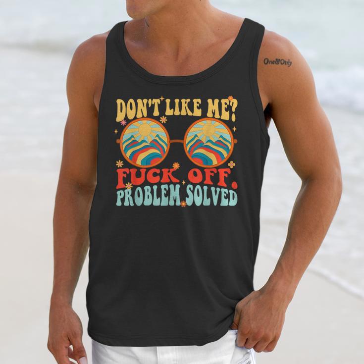 Don't Like Me Antisocial Introvert & Anti Social Unisex Tank Top Don't Like Me Antisocial Introvert & Anti Social Unisex Tank Top