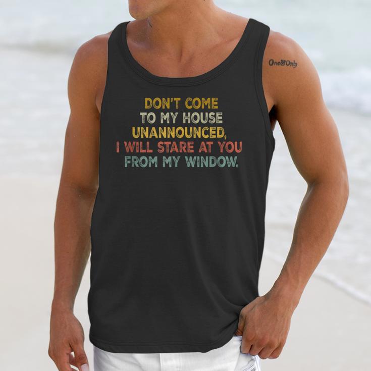 Don't Come To My House Unannounced Introvert Introverted Unisex Tank Top Don't Come To My House Unannounced Introvert Introverted Unisex Tank Top