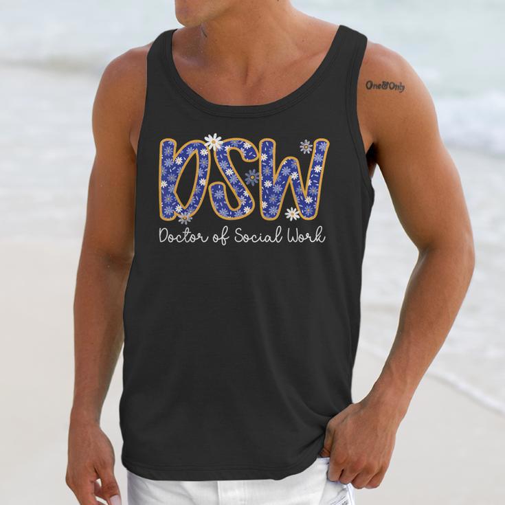 DSW Doctor Of Social Work Graduation DSW Graduate Unisex Tank Top