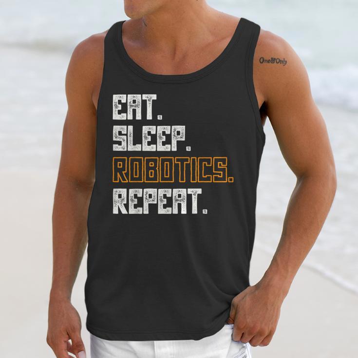 Eat Sleep Robotics Repeat Shirt Graduation Unisex Tank Top