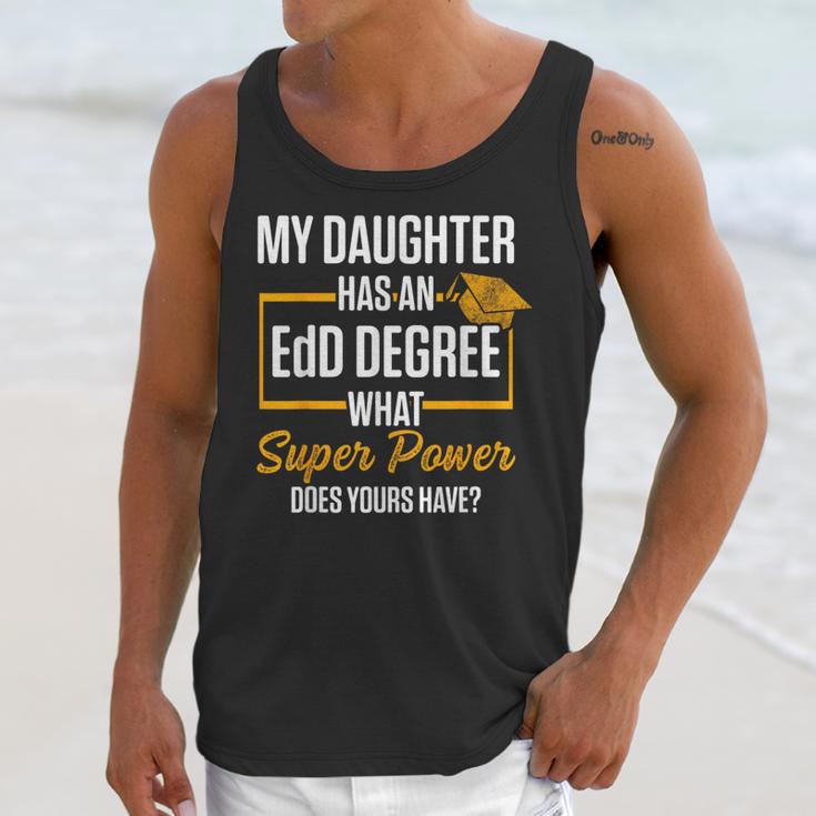 EdD Doctor Of Education Daughter Doctorate Graduation Unisex Tank Top