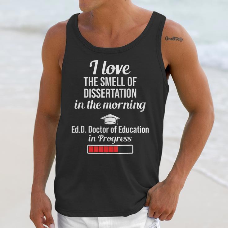 EdD Doctor Of Education Dissertation Doctorate Graduation Unisex Tank Top