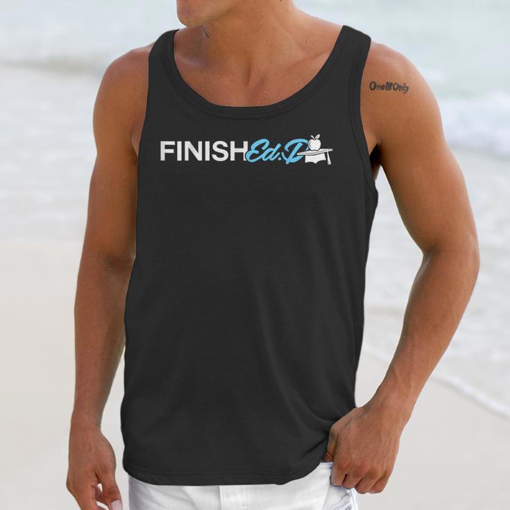 EdD Doctor Of Education Finish Doctorate Graduation Unisex Tank Top