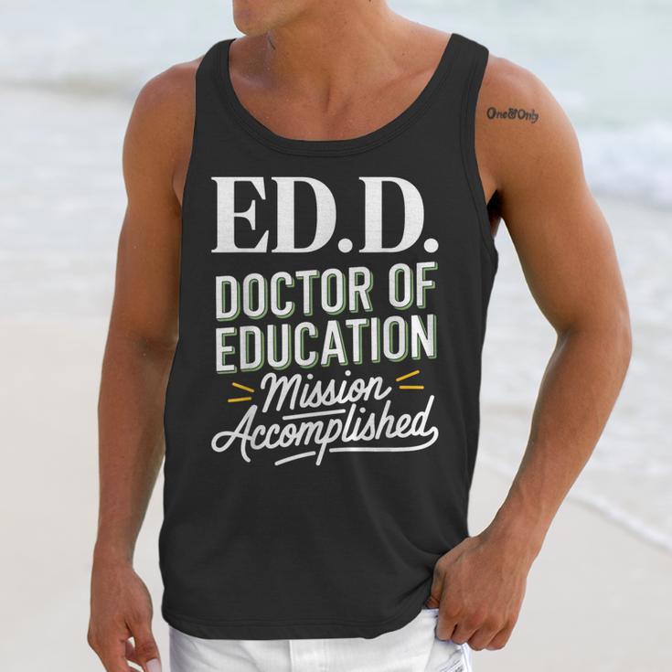 EdD Doctor Of Education Graduation For Doctoral Degree Unisex Tank Top