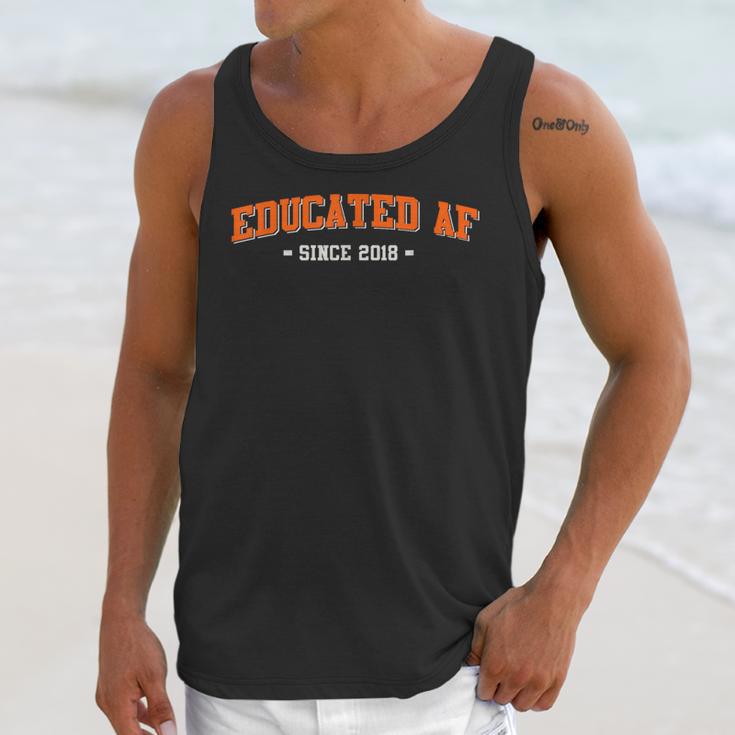 Educated AF 2018 Graduation Unisex Tank Top