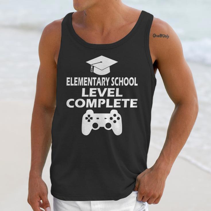 Elementary School Level Complete Gamer Graduation Day 2024 Unisex Tank Top