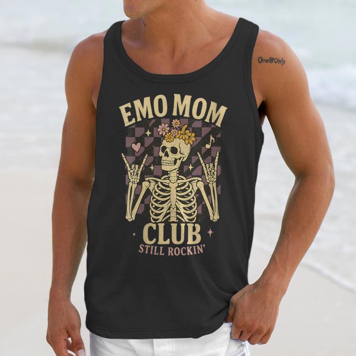 Emo Mom Club Still Rockin Skeleton Nostalgia Women Mother Unisex Tank Top Emo Mom Club Still Rockin Skeleton Nostalgia Women Mother Unisex Tank Top