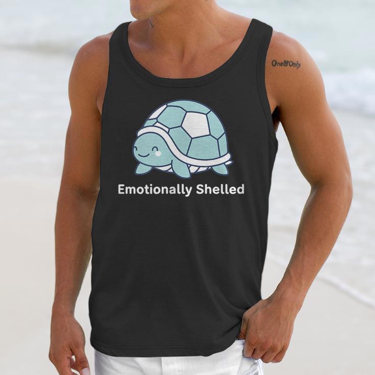 Emotionally Shelled Turtle Introvert Turtle Tee Unisex Tank Top Emotionally Shelled Turtle Introvert Turtle Tee Unisex Tank Top