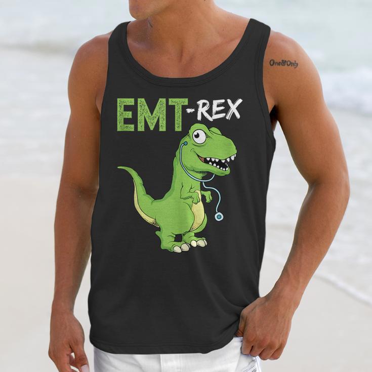 EMT Rex Paramedic Graduation Firefighter Unisex Tank Top