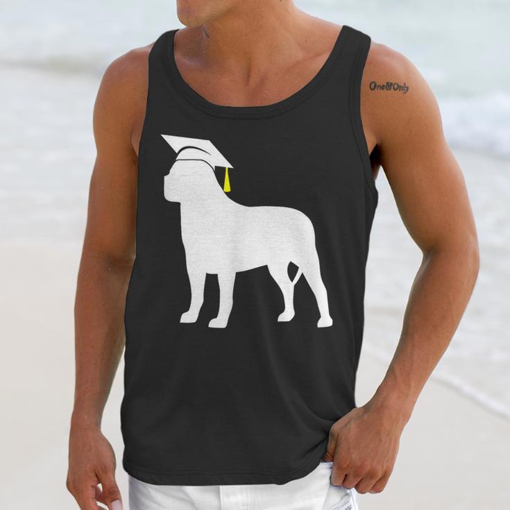 English Mastiff Graduation Dog Graduate Unisex Tank Top