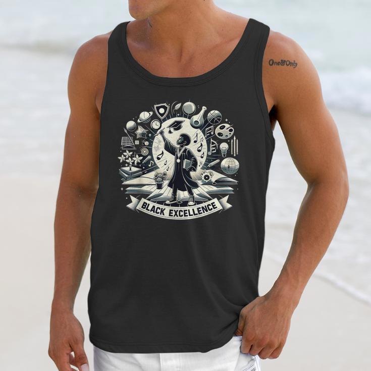 Excellence Graduation Black History Month Inspiring Unisex Tank Top