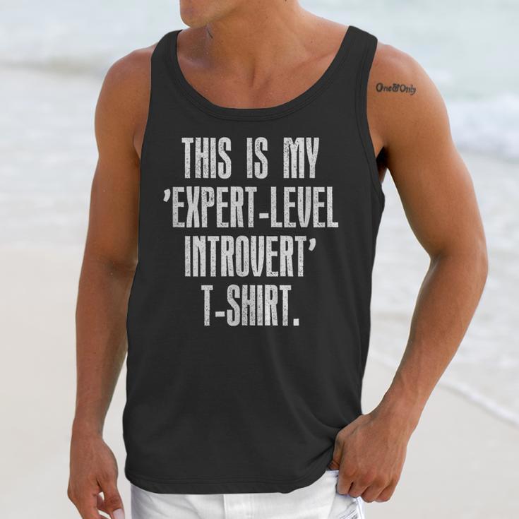 This Is My 'Expert-Level Introvert' Anti Social Sarcastic Unisex Tank Top This Is My 'Expert-Level Introvert' Anti Social Sarcastic Unisex Tank Top