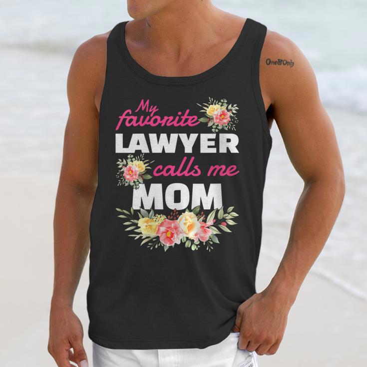 My Favorite Lawyer Calls Me Mom Graduation Unisex Tank Top