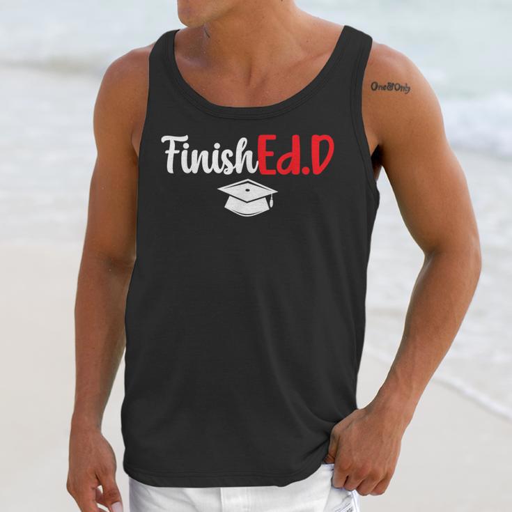 FinishEdD Doctor Of Education Graduate EdD Graduation Unisex Tank Top