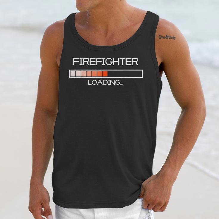 Firefighter Fire Resque Team By Bezra Future Firefighter Loading Fireguard Fireman Graduation Unisex Tank Top