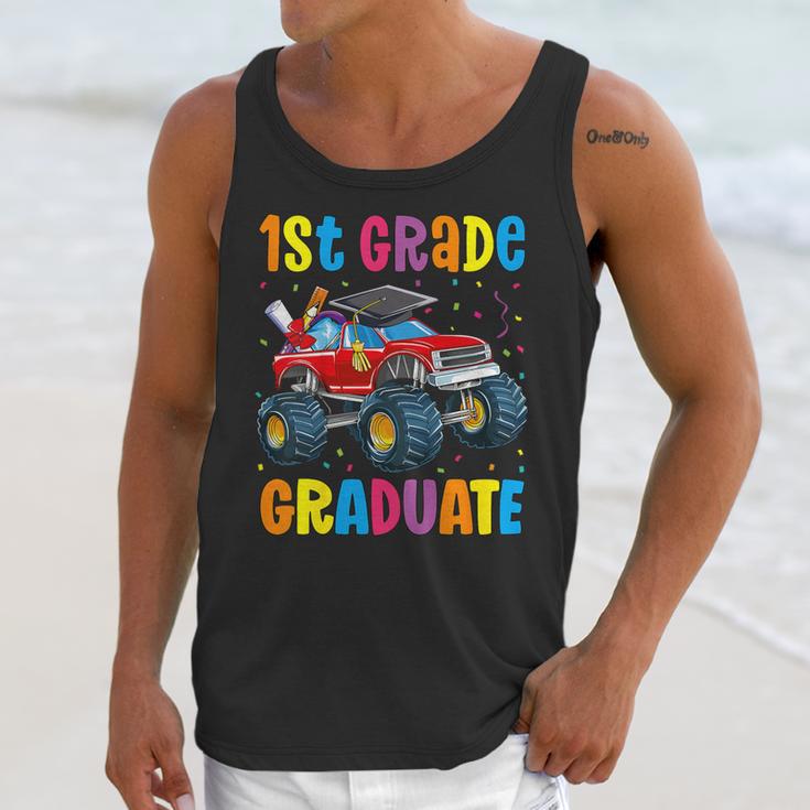 First Grade Graduation Monster Truck 1st Grade Graduate Unisex Tank Top