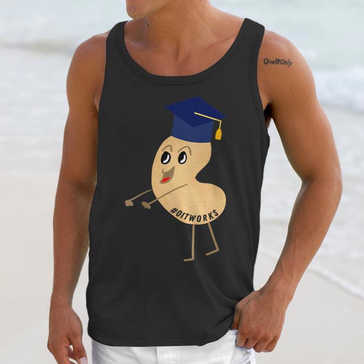 Flossing Cashew OIT For Tree Nut OIT Graduation Unisex Tank Top
