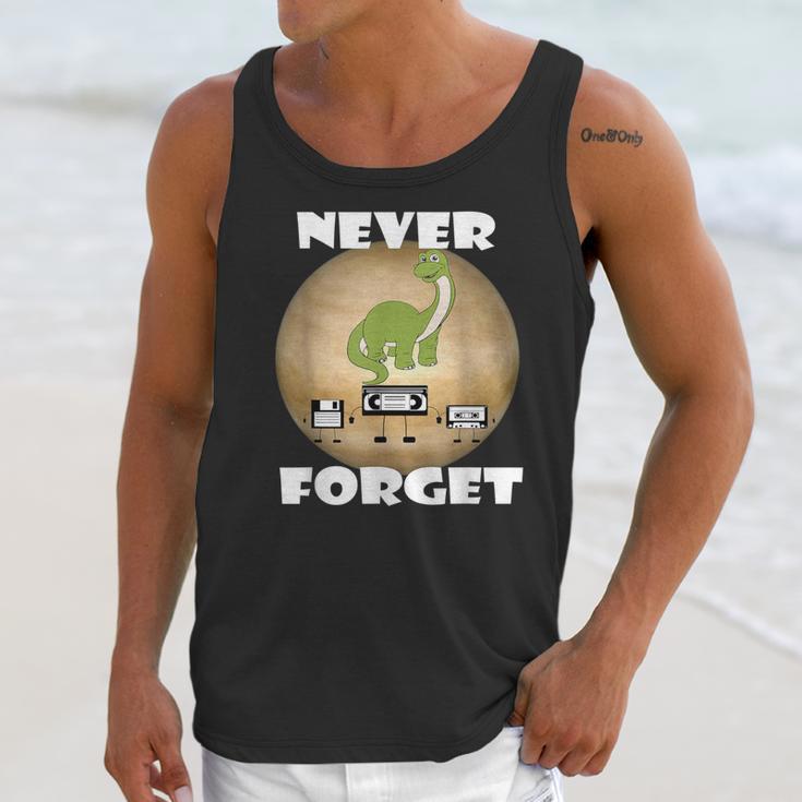 Never Forget Women Men Never Forget Men Nostalgia Unisex Tank Top Never Forget Women Men Never Forget Men Nostalgia Unisex Tank Top