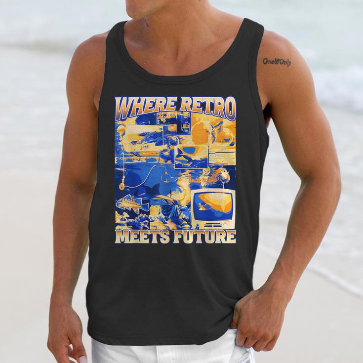 Frutiger Aero Retro Vibes Y2K 90's Vibes Unisex Tank Top Frutiger Aero Retro Vibes Y2K 90's Vibes Unisex Tank Top