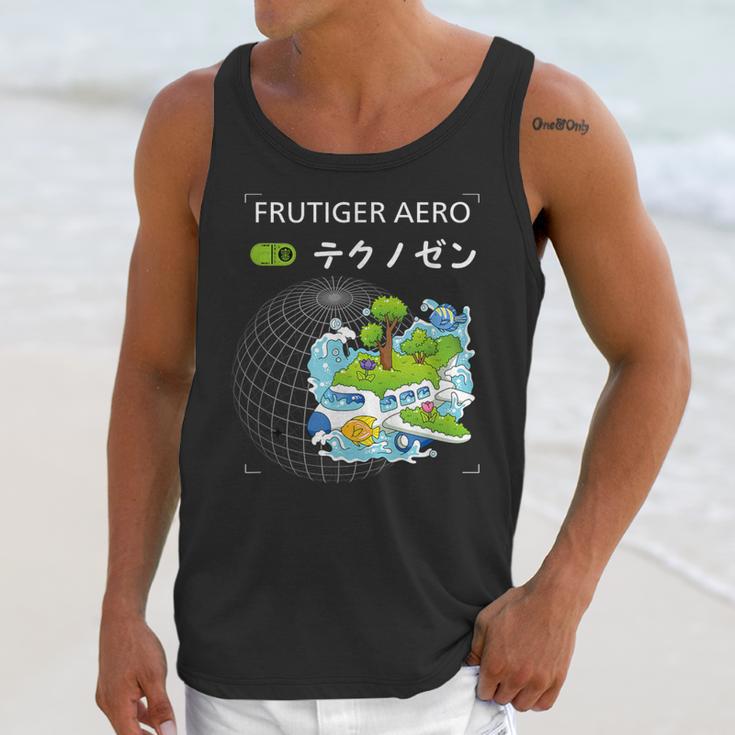 Frutiger Aero Y2K Fashion Trends Statement Piece Tech Orbite Unisex Tank Top