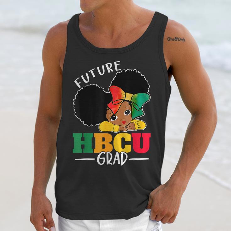 Future HBCU Grad History Girl Graduation HBCU Kids Unisex Tank Top