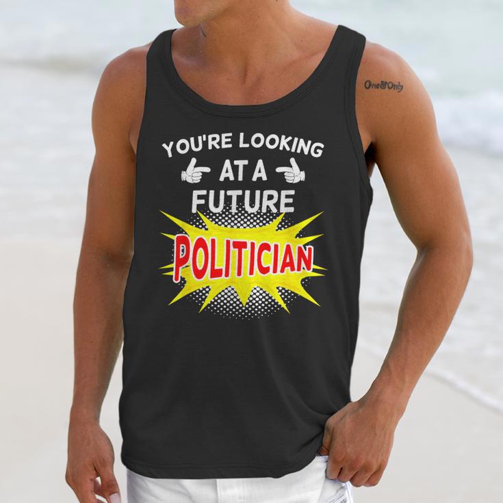 Future Politician Graduation For Kids And Graduates T-Shirt Unisex Tank Top