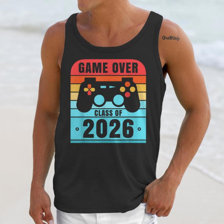 Game Over Class Of 2026 Shirt Students Graduation Unisex Tank Top