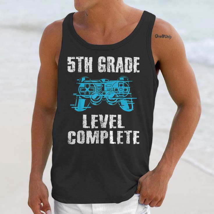 Gamer Graduation 5th Grade Level Complete Video Games Boys Unisex Tank Top