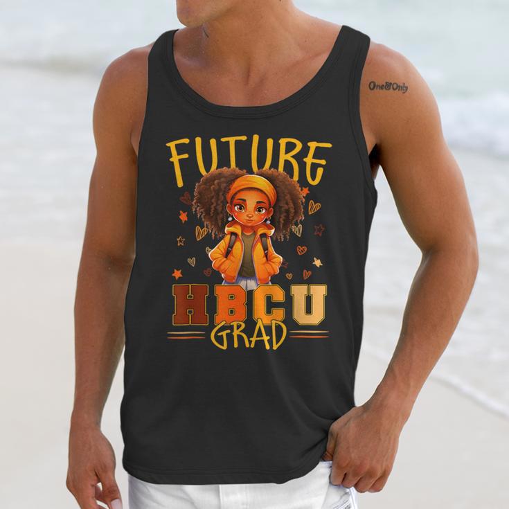 Girl Future HBCU Graduate Afro College Graduation Kids Unisex Tank Top