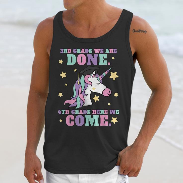 Girls 3rd Grade Graduation Magical Unicorn Unisex Tank Top