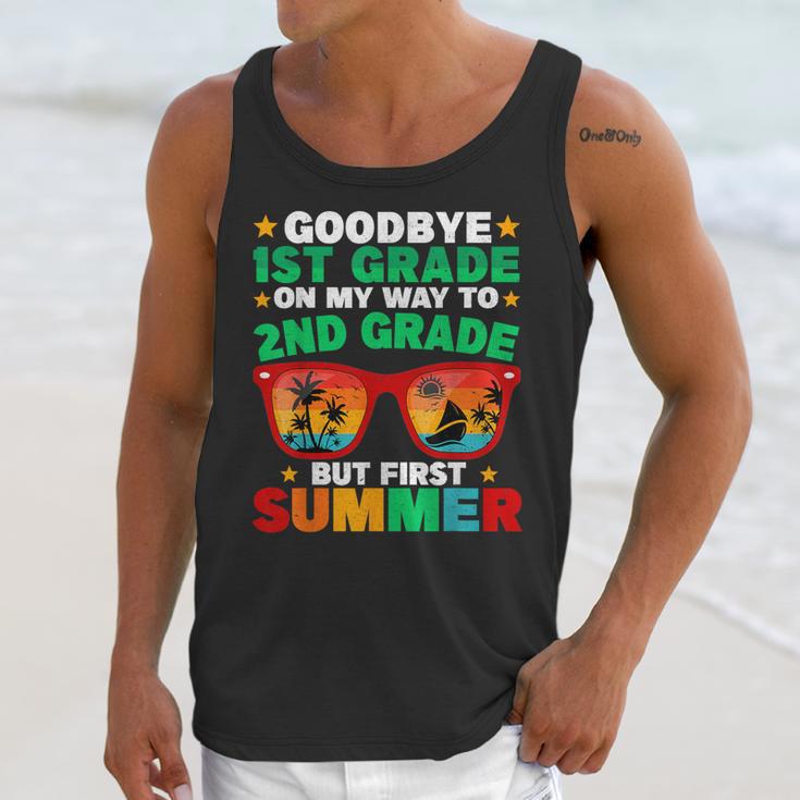 Goodbye 1st Grade First Summer Graduation Last Day Boys Unisex Tank Top