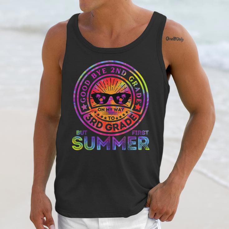 Goodbye 2nd Grade Graduation To 3rd Grade First Summer Kids Unisex Tank Top