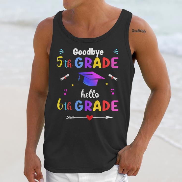 Goodbye 5th Grade Graduation Class Of 2023 Hello 6th Grade Unisex Tank Top