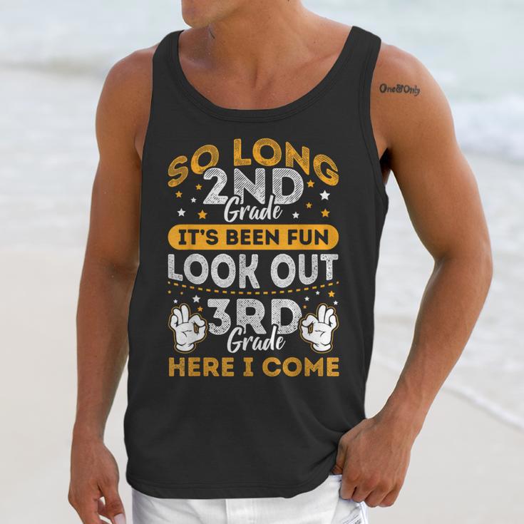 Grade So Long Second Grade It's Been Fun Graduation 2019 Unisex Tank Top