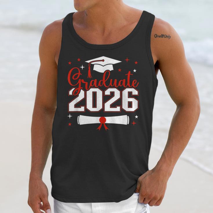 Graduate 2026 For Class Of 2026 Graduation Unisex Tank Top