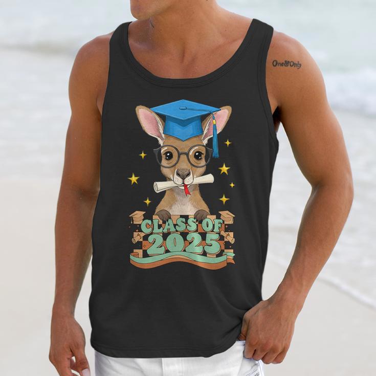 Graduate Kangaroo Class Of 2025 Kids Graduation Unisex Tank Top