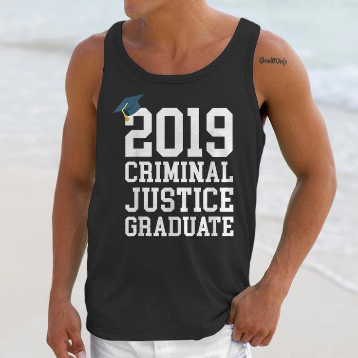 Graduation 2019 Criminal Justice Tshirt Unisex Tank Top
