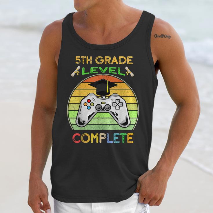 Graduation 5th Grade Level Complete Gamer Class 2021 Gaming Unisex Tank Top