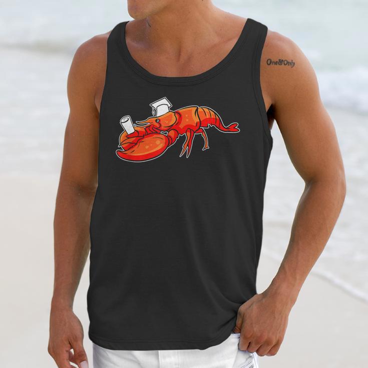 Graduation Bachelor Master Doctor PhD Study School Lobster Unisex Tank Top