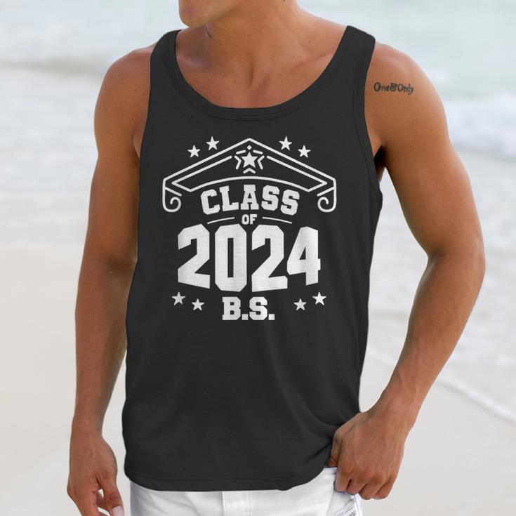 Graduation BS Class Of 2024 Grad Congratulations Graduate Unisex Tank Top