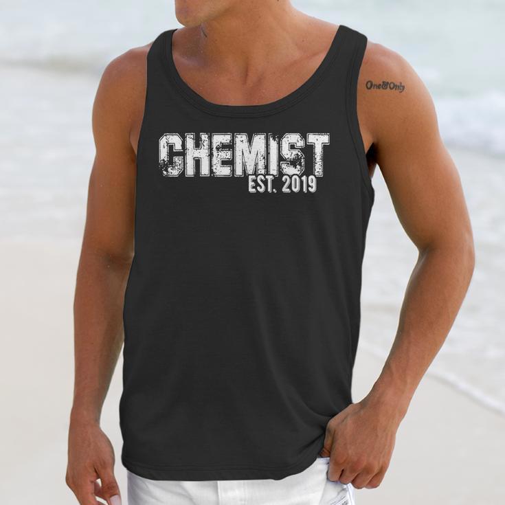Graduation For Chemists Established 2019 Shirt Unisex Tank Top