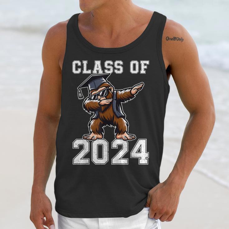 Graduation Class Of 2024 Bigfoot Graduated Seniors 2024 Unisex Tank Top