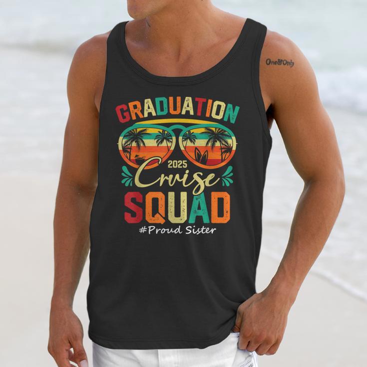 Graduation Cruise Squad 2025 Proud Sister Cruising Unisex Tank Top