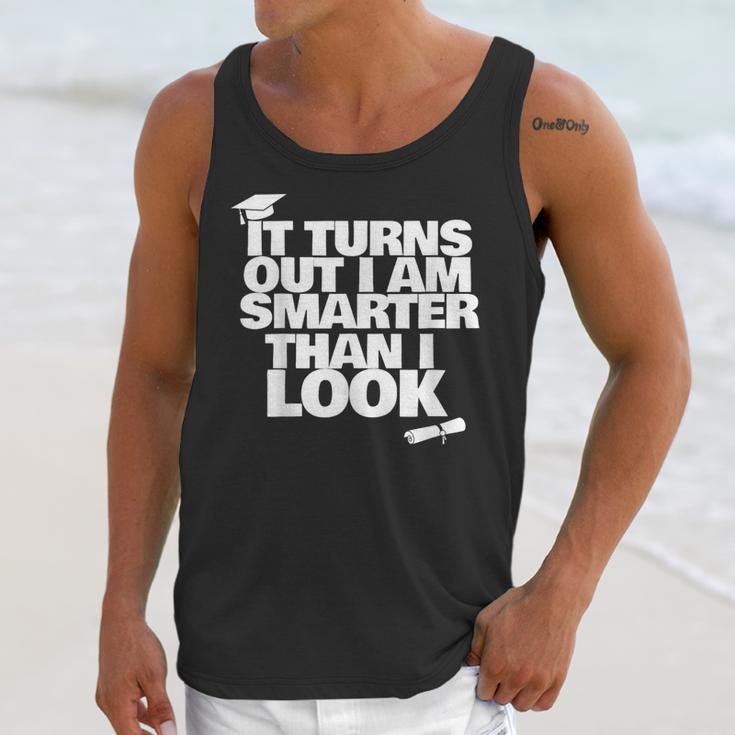 Graduation Graduation I'm Smarter Than I Look Unisex Tank Top