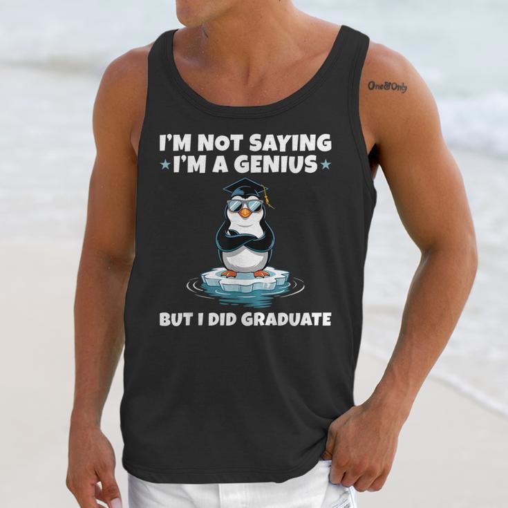 Graduation Not Saying I'm A Genius But I Did Graduate Unisex Tank Top
