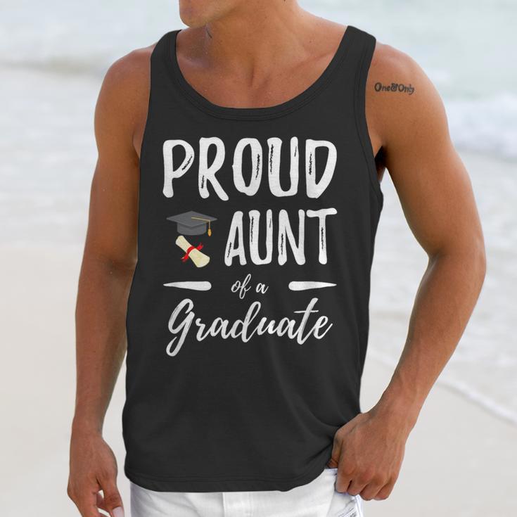 Graduation Shirt 2018 Proud Aunt Of a Graduate Unisex Tank Top